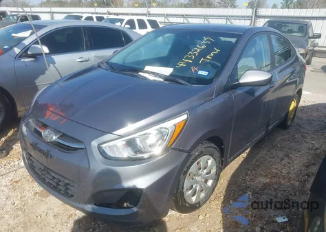 2016 Hyundai Accent Se z USA, uszkodzony, nr VIN KMHCT4AE3GU002457